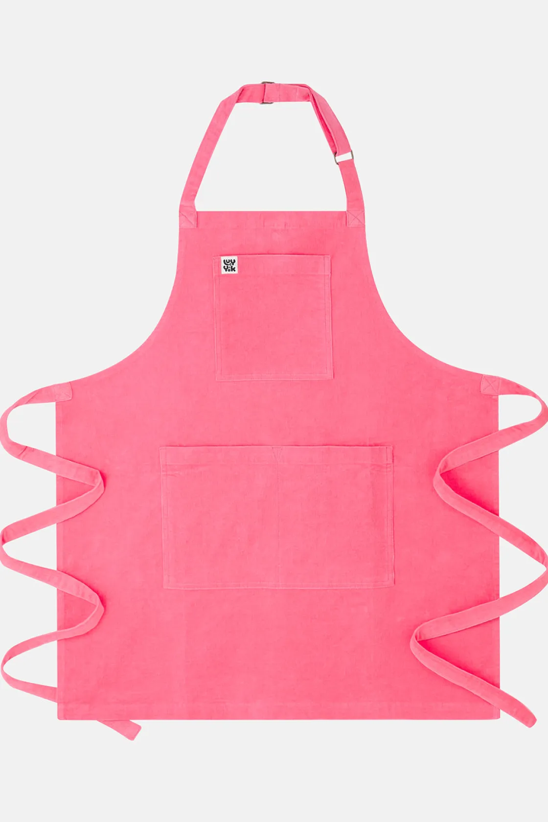 Lucy & Yak Ada - Corduroy Apron in Bubblegum Pink New