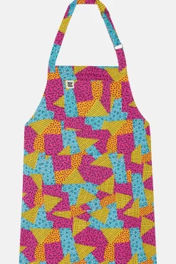 Lucy & Yak Ada - Cotton Apron in Memphis Print Fashion