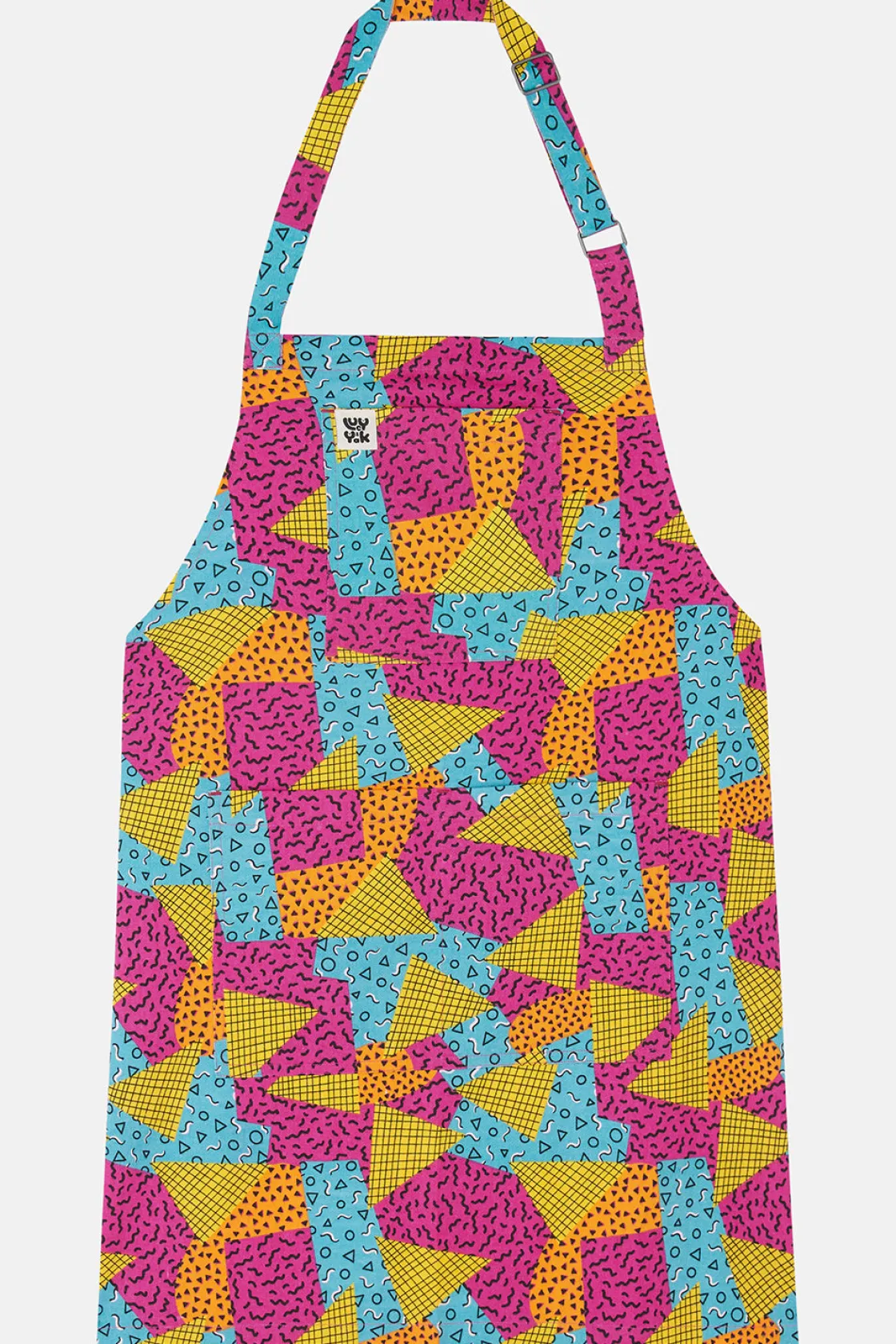 Lucy & Yak Ada - Cotton Apron in Memphis Print Fashion
