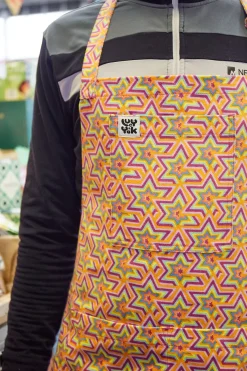 Lucy & Yak Ada - Cotton Apron in Starlight Print Sale