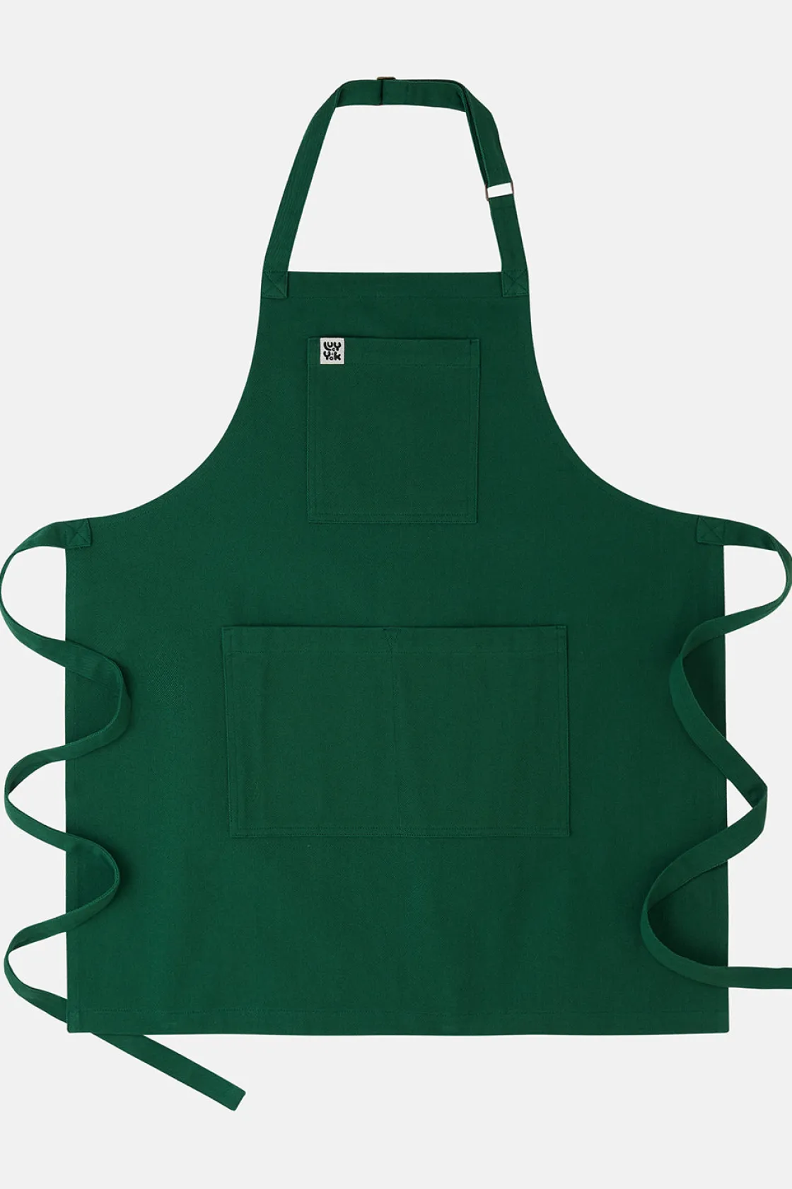 Lucy & Yak Ada - Heavyweight Cotton Apron in Posy Green Discount