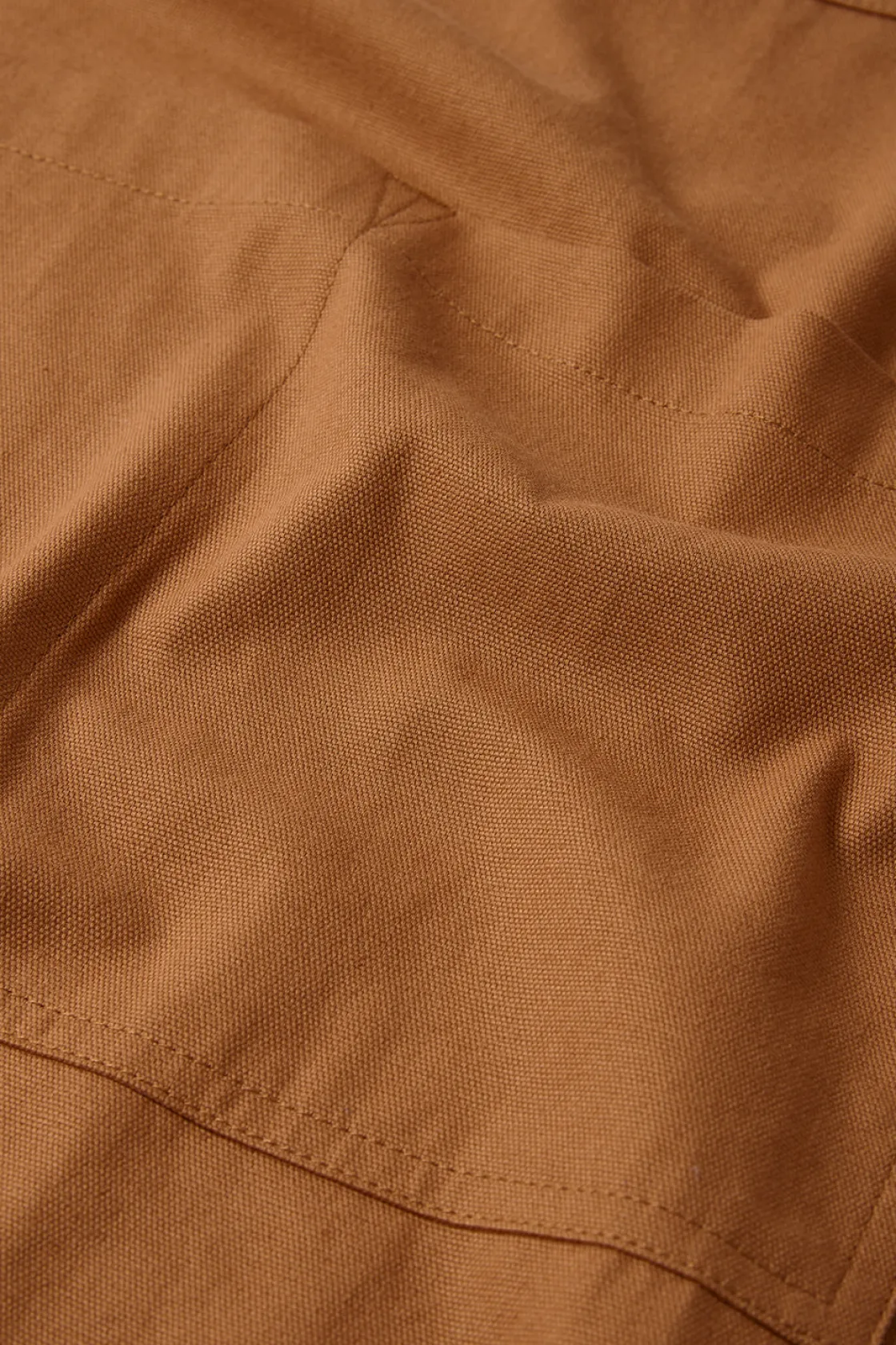 Lucy & Yak Ada - Midweight Cotton Apron in Tan Hot