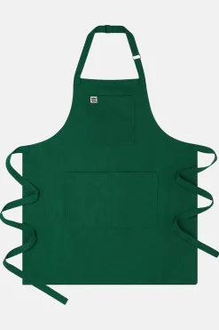 Lucy & Yak Ada - Midweight Cotton Apron in Posy Green Online