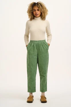 Lucy & Yak Billie - Corduroy Trousers in Green Bay Online
