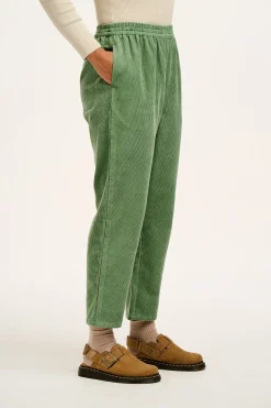 Lucy & Yak Billie - Corduroy Trousers in Green Bay Online