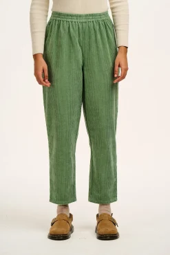 Lucy & Yak Billie - Corduroy Trousers in Green Bay Online