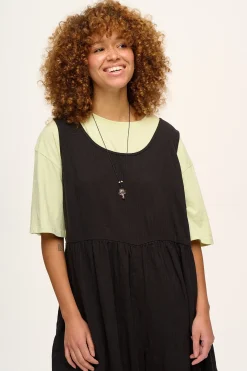 Lucy & Yak Bowie - Sleeveless Cotton Jumpsuit in Black Fashion
