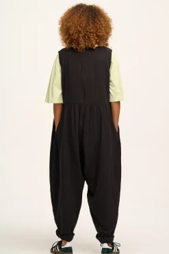 Lucy & Yak Bowie - Sleeveless Cotton Jumpsuit in Black Fashion
