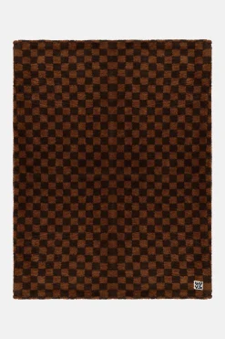 Lucy & Yak Braith - Borg Fleece Blanket in Terry Print Outlet