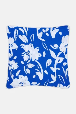 Lucy & Yak Bruna - Cushion Cover in Blue Bloom Print Hot