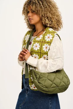 Lucy & Yak Bryony - Cross Body Bag in Ivy Green Discount