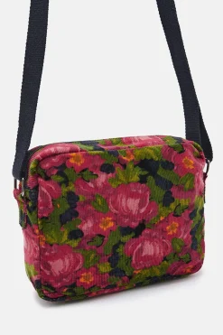 Lucy & Yak Dara - Crossbody Corduroy Bag in Rosetta Print Clearance