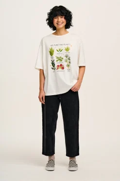 Lucy & Yak Drew - Straight Leg Denim Jeans in Washed Black Best
