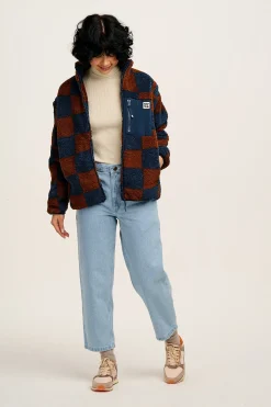 Lucy & Yak Drew - Straight Leg Denim Jeans in Light Wash Blue Best