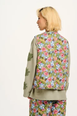 Lucy & Yak Emery - Reversible Quilted Gilet in Elsinore Floral Print Clearance