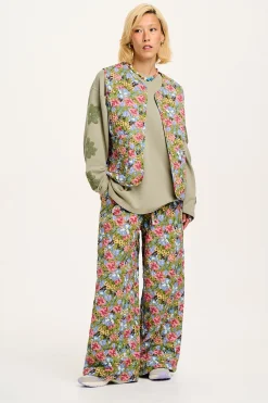 Lucy & Yak Emery - Reversible Quilted Gilet in Elsinore Floral Print Clearance