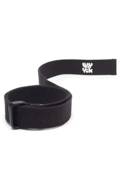 Lucy & Yak Flynn - D-Ring Cotton Webbing Belt in Black Outlet