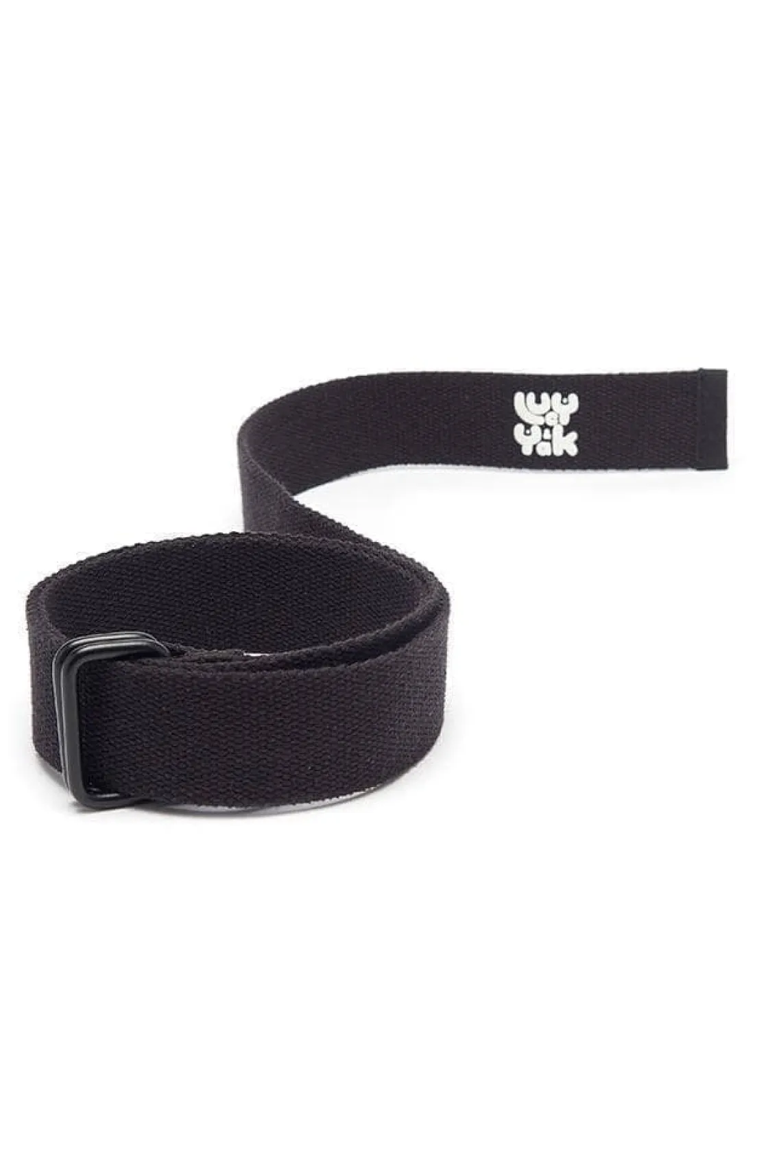 Lucy & Yak Flynn - D-Ring Cotton Webbing Belt in Black Outlet
