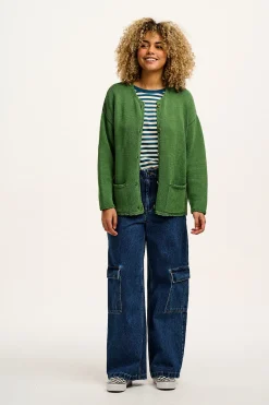 Lucy & Yak Frederika - Cardigan in Highland Green Best