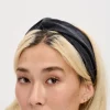Lucy & Yak Hallie - Twist Top Headband in Black Best