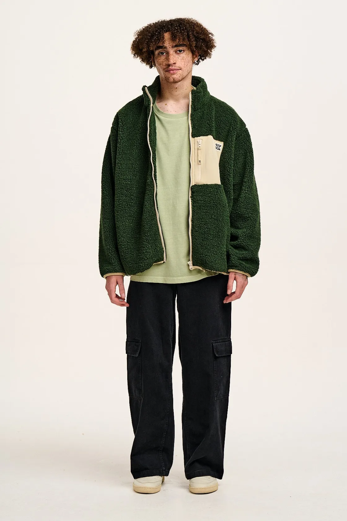 Lucy & Yak Harper - Fleece Jacket Pine Green Sale