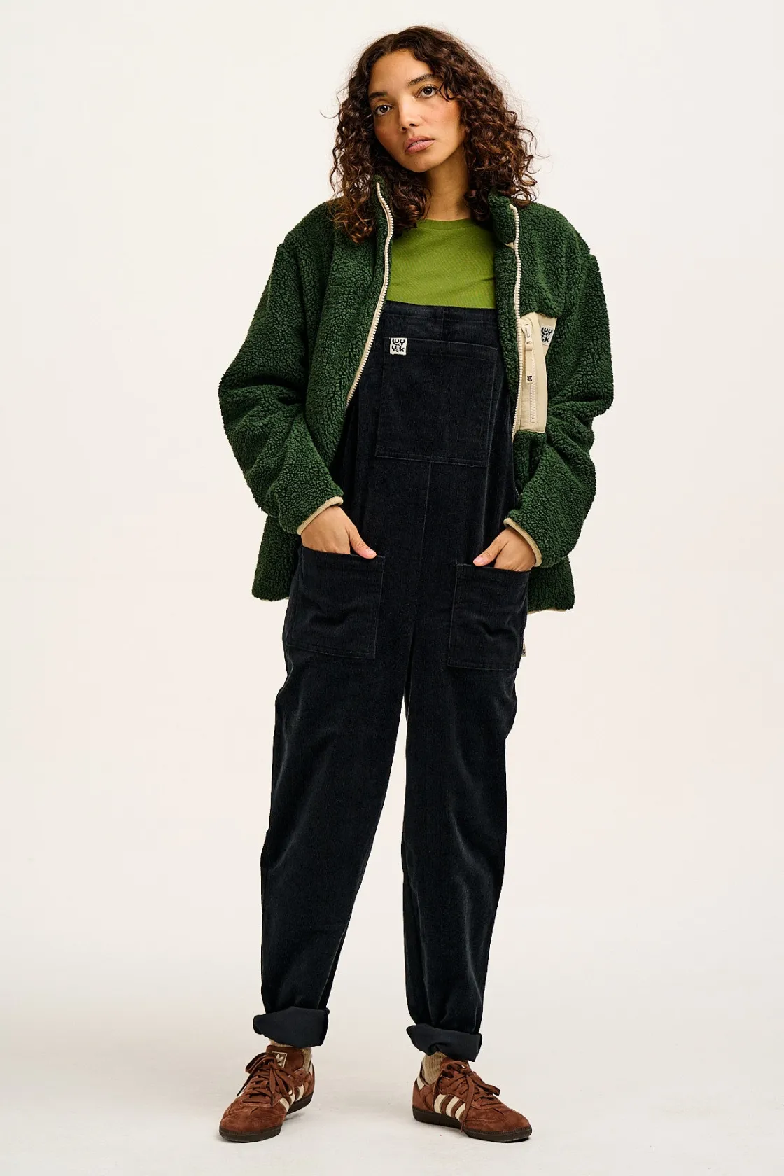 Lucy & Yak Harper - Fleece Jacket Pine Green Sale