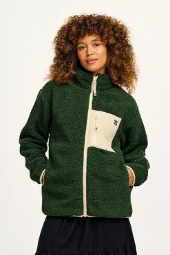 Lucy & Yak Harper - Fleece Jacket Pine Green Sale
