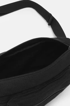 Lucy & Yak Henley - Canvas Bumbag in Black Best