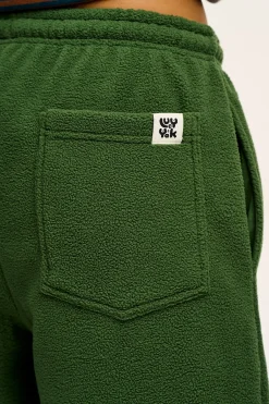 Lucy & Yak Jamie - Polar Fleece Jogger in Juniper Green Fashion