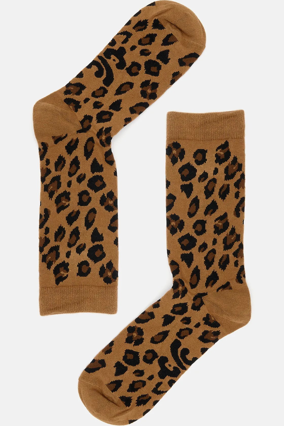 Lucy & Yak JoJo - Cotton Socks in Leopard Print Outlet