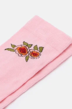 Lucy & Yak JoJo - Cotton Socks in Rosalind Print Clearance