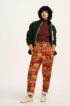 Lucy & Yak L.E. Alexa - Cotton Trousers in Artist Print by Namrata Kumar Outlet