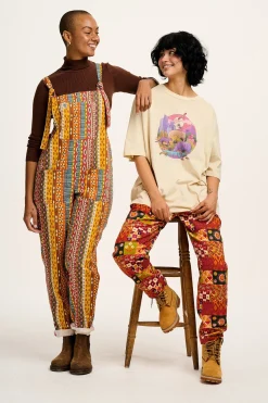 Lucy & Yak L.E. Alexa - Cotton Trousers in Artist Print by Namrata Kumar Outlet