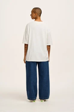 Lucy & Yak L.E. Benny - Oversized Cotton Tee in Artist Print by Bojana Sale
