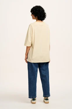 Lucy & Yak L.E. Benny - Oversized Cotton Tee in Artist Print by Rohan Dahotre Discount
