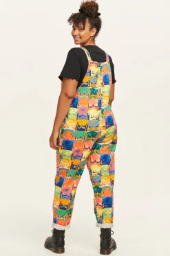Lucy & Yak L.E. Original - Twill Dungaree in Baring All Print Clearance