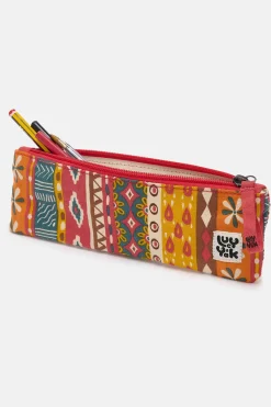 Lucy & Yak L.E. Pierra - Pencil Case Pouch in Artist Print by Chaaya Prabhat Sale