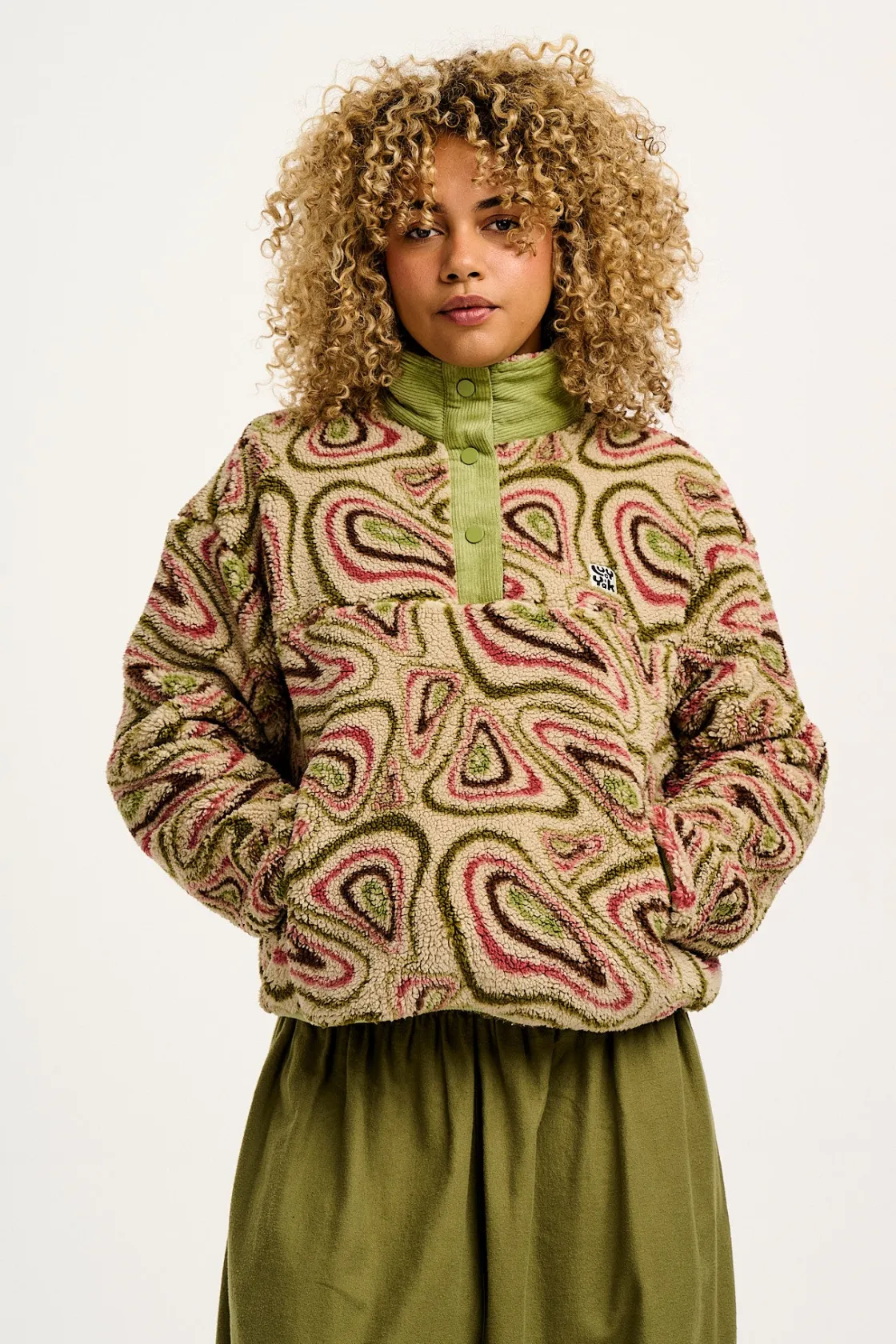 Lucy & Yak Malone - Borg Fleece in Yosemite Print Sale