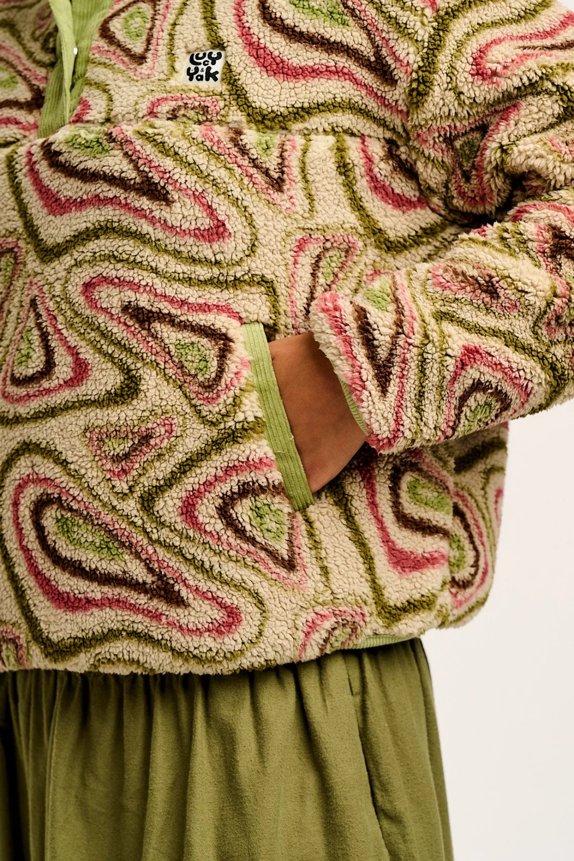 Lucy & Yak Malone - Borg Fleece in Yosemite Print Sale