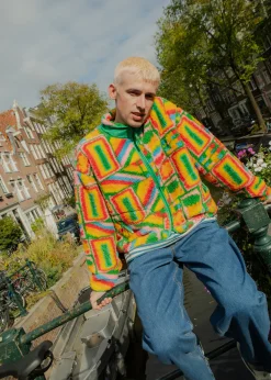 Lucy & Yak Mason - Fleece in Brooklyn Print Outlet