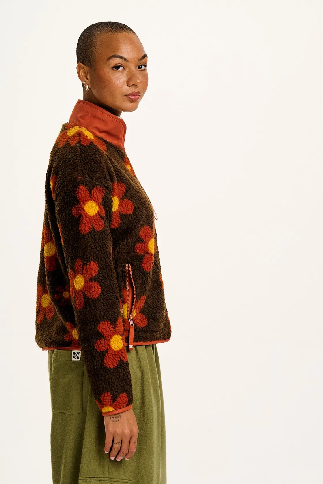 Lucy & Yak Mason - Fleece in Cassia Print Discount