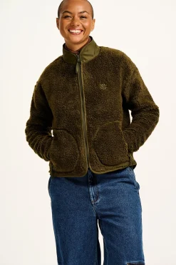 Lucy & Yak Mason - Fleece in Khaki Green Online