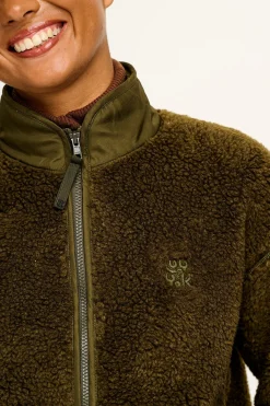 Lucy & Yak Mason - Fleece in Khaki Green Online
