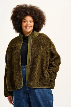 Lucy & Yak Mason - Fleece in Khaki Green Online