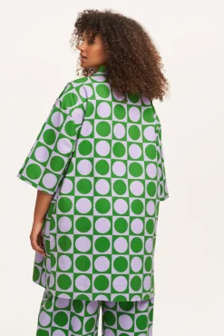 Lucy & Yak Murphy - Cotton Jacket in Rhapsody Print Hot
