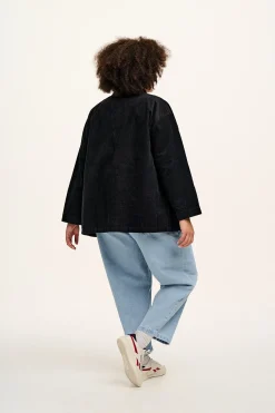Lucy & Yak Olly - Corduroy Jacket in Black Clearance