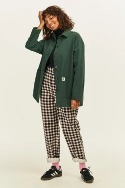 Lucy & Yak Olly - Twill Jacket in Posy Green Outlet