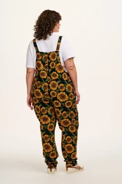Lucy & Yak Original - Twill Dungarees in Sunflower Print Best