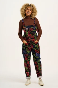 Lucy & Yak Original - Twill Dungarees in Maria Print Fashion