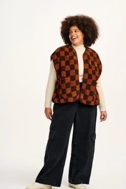 Lucy & Yak Phoenix - Cargo Trousers in Black Denim Clearance